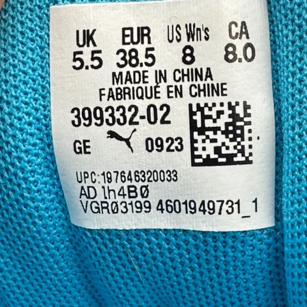 Women’s Puma Rihanna Fenty Creeper Phatty Speed Blue Size 8 - 7399332-02 NEW - Picture 8 of 8